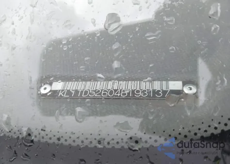 2004 Chevrolet Aveo from USA, damaged, VIN KL1TD52604B193137